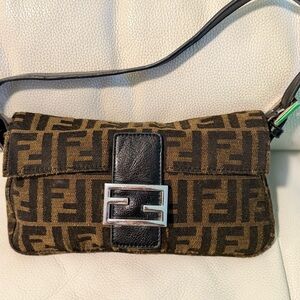 Elegant Designer Monogram Shoulder Bag